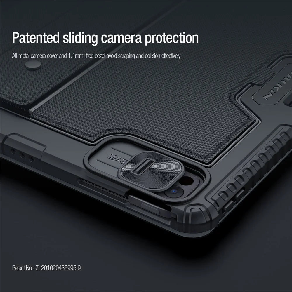 NILLKIN For iPad Pro 13 (2025) / 13 (2024) Tablet Case with Detachable Bluetooth-compatible Keyboard (Backlight Version) - 5