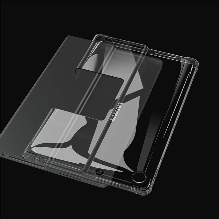 For Lenovo Tab Plus Case Four Corner Shockproof Clear Tablet TPU Cover - 5