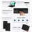 For Huawei MatePad 11.5 S (2026) / (2025) / (2024) Magnetic Floating Bluetooth-compatible Keyboard + Leather Tablet Case (English) - 6