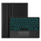 For Samsung Galaxy Tab A9+ Backlight Touchpad Bluetooth-compatible Keyboard with Pen Slot Leather Tablet Case - 3