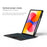 For Huawei MatePad SE 11 Leather Case + Bluetooth-compatible Keyboard with Backlight Trackpad - 6