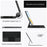For Honor MagicPad 13 Magnetic Bluetooth-compatible Keyboard (Russian) + Adjustable Stand Leather Tablet Case - 5