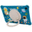 For Samsung Galaxy Tab A9+ X216 Case Cartoon Design Rotatable Kickstand Silicone Tablet Cover - Green - 2