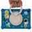 For Samsung Galaxy Tab A9+ X216 Case Cartoon Design Rotatable Kickstand Silicone Tablet Cover - Green - 4
