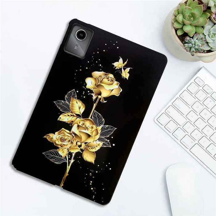 For Lenovo Tab M11 TPU Case Pattern Printing Slim Tablet Protective Cover - 5