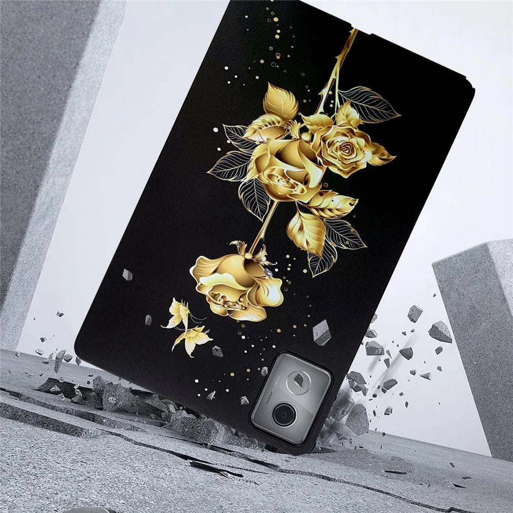 For Lenovo Tab M11 Plus TPU Case Pattern Printing Slim Tablet Protective Cover - 3