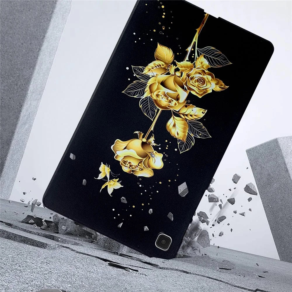 For Samsung Galaxy Tab A7 Lite 8.7-inch TPU Case Pattern Printing Slim Tablet Protective Cover - 3