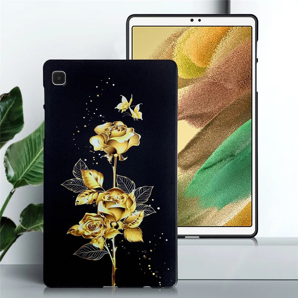 For Samsung Galaxy Tab A7 Lite 8.7-inch TPU Case Pattern Printing Slim Tablet Protective Cover - 4