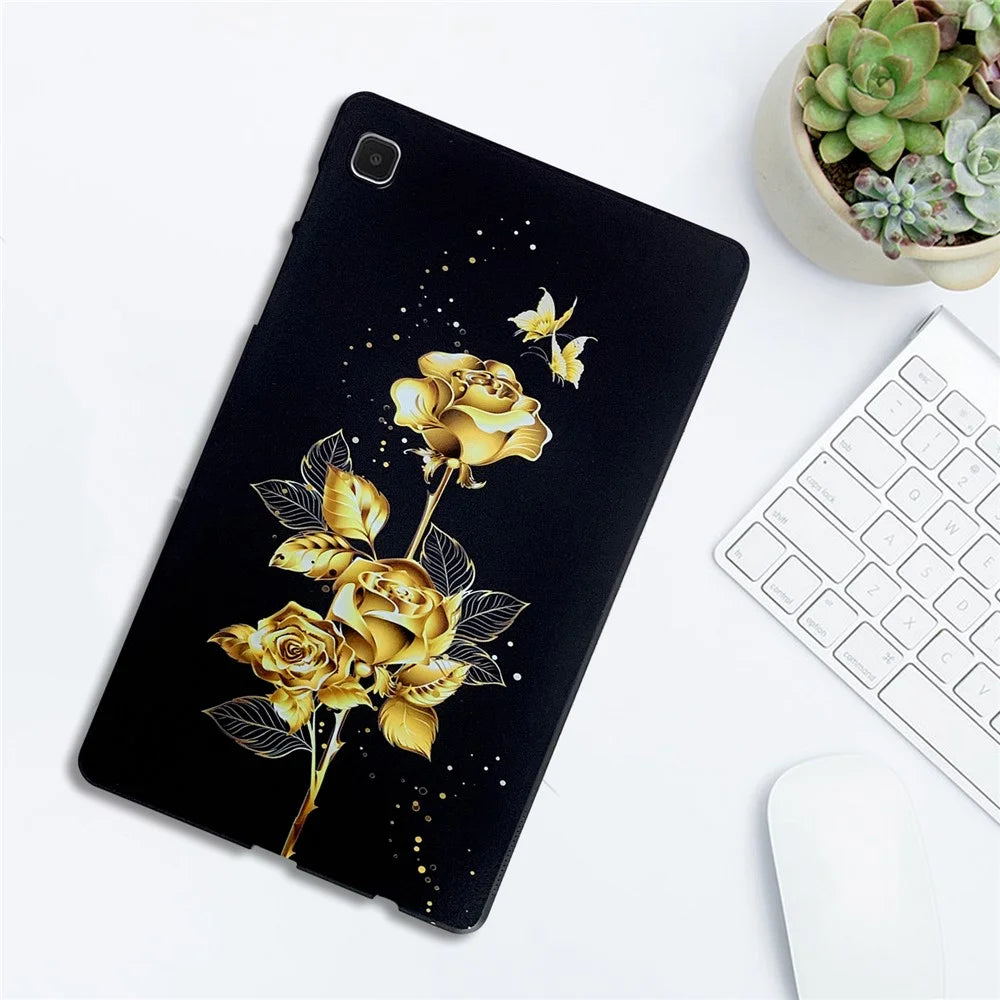 For Samsung Galaxy Tab A7 Lite 8.7-inch TPU Case Pattern Printing Slim Tablet Protective Cover - 5