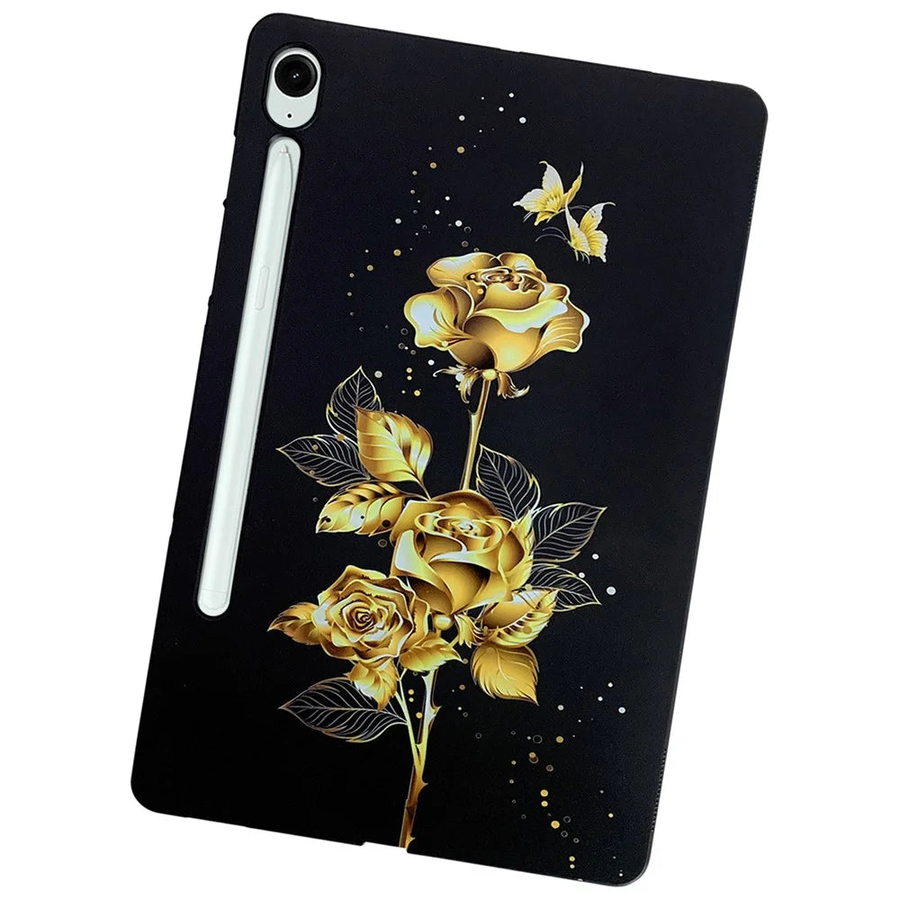 For Samsung Galaxy Tab S10 Lite / S10 FE / S9 FE / S9 TPU Case Pattern Printing Slim Tablet Protective Cover - 2