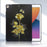 For iPad 10.2 (2021)  /  (2020)  /  (2019) TPU Case Pattern Printing Slim Tablet Protective Cover - Gold Rose - 4