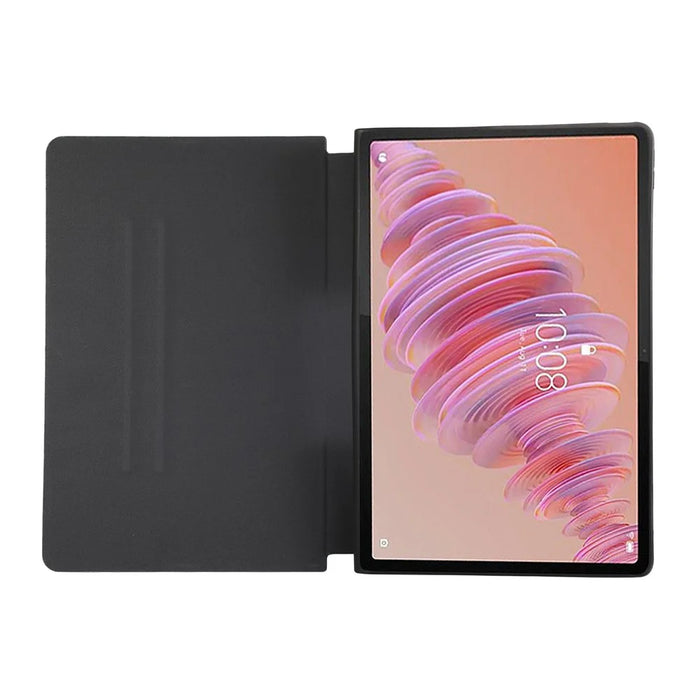 For Lenovo Tab Plus Shockproof Case PU Leather Tablet Cover with Stand - Green - 2
