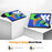 For Lenovo Xiaoxin Pad Pro 12.7 inch Case Anti-Drop Leather Stand Tablet Cover - Black - 4