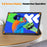 For Lenovo Xiaoxin Pad Pro 12.7 inch Case Anti-Drop Leather Stand Tablet Cover - Black - 5