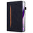 For OnePlus Pad 2 / Pad Pro Case PU Leather Business Folio Protective Tablet Cover Card Holder - Black - 5