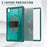 For iPad Pro 13 (2025) / (2024) Case Kickstand PC+TPU+Silicone Tablet Cover with Rotary Hand Strap - Midnight Green - 5