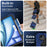 For iPad Air 13 (2026) / (2025) / (2024) Kickstand Case Silicone+PC Tablet Cover - Navy Blue / Black - 4