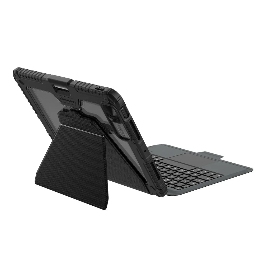 NILLKIN For iPad Pro 11 (2025) / 11 (2024) Shockproof Case Detachable Backlight Keyboard Case - 4
