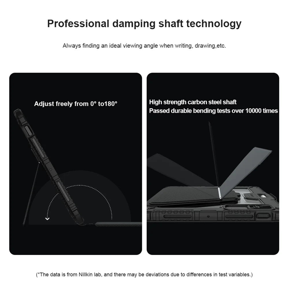 NILLKIN For iPad Pro 11 (2025) / 11 (2024) Shockproof Case Detachable Backlight Keyboard Case - 6