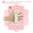 For Lenovo Tab M10 Plus (3rd Gen) / Xiaoxin Pad 2022 10.6 inch TB-125F / 128F 360 Degree Rotation Hand Strap Tablet Case Anti-drop PC + Silicone Kickstand Cover - Cherry Blossom Pink - 3