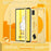 For iPad (2025) / 10.9 (2022) Case Duck Pattern Hand Strap Kickstand PC+Silicone+TPU Tablet Cover - 7