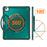 For iPad Air 13 (2026) / (2025) / (2024) / Pro 12.9 (2022) / (2021) / (2020) / (2018) Case Rotary Kickstand PC+TPU+Silicone Tablet Cover - Midnight Green - 5