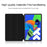 For Lenovo Xiaoxin Pad Pro 12.7 inch Case PU Leather TPU Back Trifold Stand Tablet Cover - Black - 2