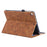 For iPad 10.2 (2021) / (2020) / (2019) / iPad Air 10.5 inch (2019) Case PU Leather Pattern Tablet Cover with Card Slots - Brown - 3