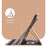 For iPad 10.2 (2021) / (2020) / (2019) / iPad Air 10.5 inch (2019) Case PU Leather Pattern Tablet Cover with Card Slots - Brown - 5