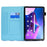 PU Leather Stand Tablet Case for Lenovo Tab M10 Plus (3rd Gen) / Xiaoxin Pad 2022 10.6 inch, Stitching Pattern Printing Card Holder Cover - Bookshelf - 2