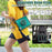 For iPad Pro 11 (2025) / 11 (2024) Case Rotary Kickstand PC+TPU+Silicone Cover with Shoulder Strap - Midnight Green - 7