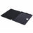 For OnePlus Pad 2 Case PU Leather+Silicone Tri-Fold Stand Tablet Cover - Black - 4