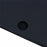 For OnePlus Pad 2 Case PU Leather+Silicone Tri-Fold Stand Tablet Cover - Black - 6