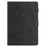 For iPad Pro 11 (2025) / 11 (2024) Case Honeycomb Printed Leather Tablet Cover with Card Slot - Black - 7