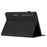 For Samsung Galaxy Tab S10 FE / S9 FE / S9 Case Honeycomb Printed Leather Tablet Cover with Card Slot - Black - 4
