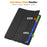 For Lenovo Xiaoxin Pad Pro 12.7 (2025) Stand Case Shock-Absorbent Leather Tablet Cover with Pen Slot - Black - 3