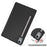 For Lenovo Xiaoxin Pad Pro 12.7 (2025) Stand Case Shock-Absorbent Leather Tablet Cover with Pen Slot - Black - 6