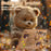 For iPad Pro 11 (2025) / 11 (2024) Case Bear Pattern PC+Silicone+TPU Kickstand Tablet Cover - 3