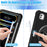For iPad Pro 11 (2025) / 11 (2024) Case Hand Strap Kickstand TPU+PC+Silicone Tablet Cover - Black - 6