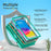 For iPad (2025) / 10.9 (2022) Case with Shoulder Strap Cartoon Dinosaur Kickstand PC+Silicone+TPU Cover - 4