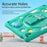 For iPad (2025) / 10.9 (2022) Case with Shoulder Strap Cartoon Dinosaur Kickstand PC+Silicone+TPU Cover - 6