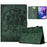 For Lenovo Tab M10 (Gen 3) Case Cats Imprinted PU Leather Card Slots Tablet Cover - Green - 1