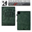 For iPad Pro 11 (2025) / (2024) Case Cats Imprinted PU Leather Card Slots Tablet Cover - Green - 5