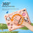 For iPad (2025) / 10.9 (2022) Case with Shoulder Strap Kickstand Cute Dog PC+Silicone+TPU Tablet Cover - 7