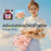 For iPad (2025) / 10.9 (2022) Case with Shoulder Strap Kickstand Cute Dog PC+Silicone+TPU Tablet Cover - 5