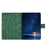 For Lenovo Tab M11 / Xiaoxin Pad 11 2024 TB-330FU Case Couple Cat Imprinted Microfiber Leather Smart Tablet Cover - Green - 2