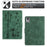 For Lenovo Tab M11 / Xiaoxin Pad 11 2024 TB-330FU Case Couple Cat Imprinted Microfiber Leather Smart Tablet Cover - Green - 7