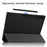 Leather Case for Samsung Galaxy Tab S10 Ultra / Tab S9 Ultra / Tab S8 Ultra Anti-Drop Stand Tablet Cover - Black - 6