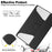 For Samsung Galaxy Tab S10 Ultra Case 360 Degree Rotary Stand PU Leather+Acrylic Tablet Cover (Without Keyboard) - Black - 3