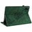 For Infinix Xpad Case Butterfly Flower Imprint PU Leather Tablet Cover with Card Slots - Green - 4